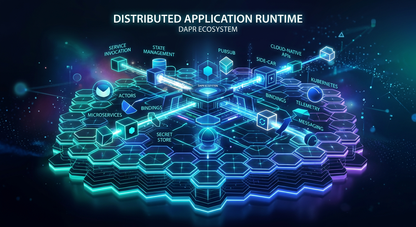 Dapr concept illustration