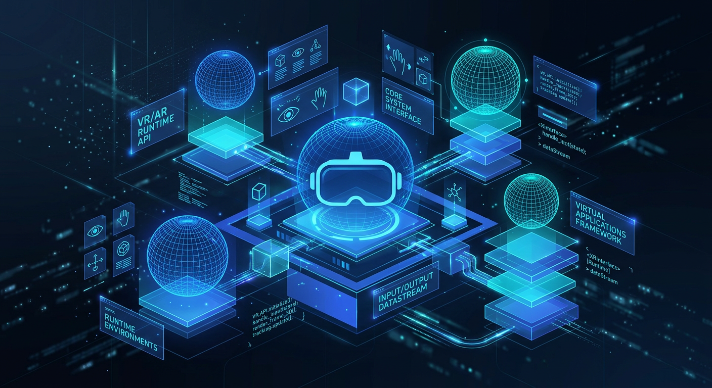 Vrml concept illustration